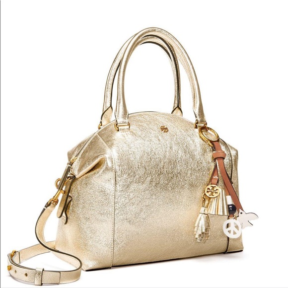 Tory Burch Peace Satchel - Picture 1 of 5